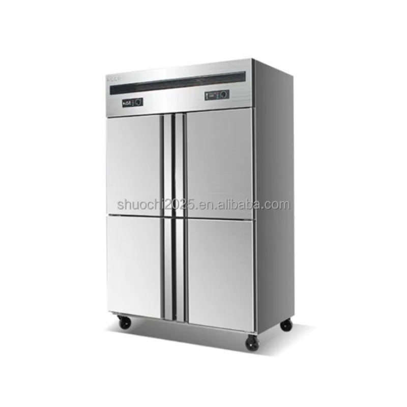 Commercial Chest Freezer - Wysokiej jakości lodówka komercyjna czterodrzwiowa do