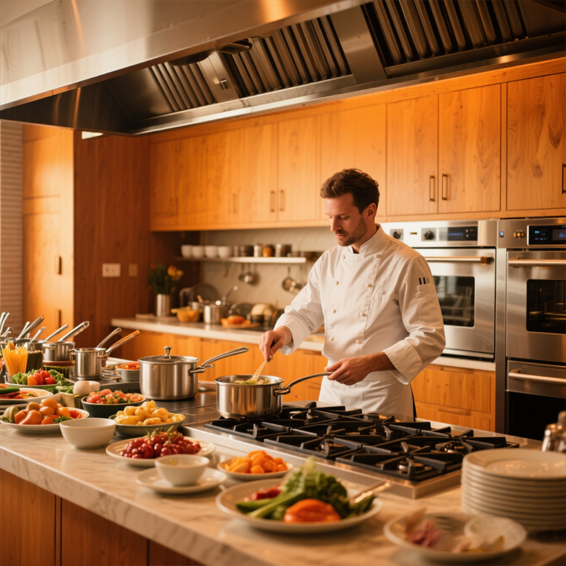 Range Commercial Kitchen - Automatyczne wyposażenie kuchni komercyjnej, kuchenki gazowe