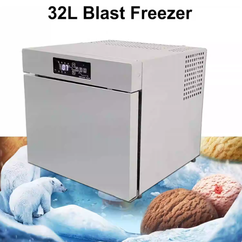 Commercial Chest Freezer - Szybki zamrażacz do owoców morza, do