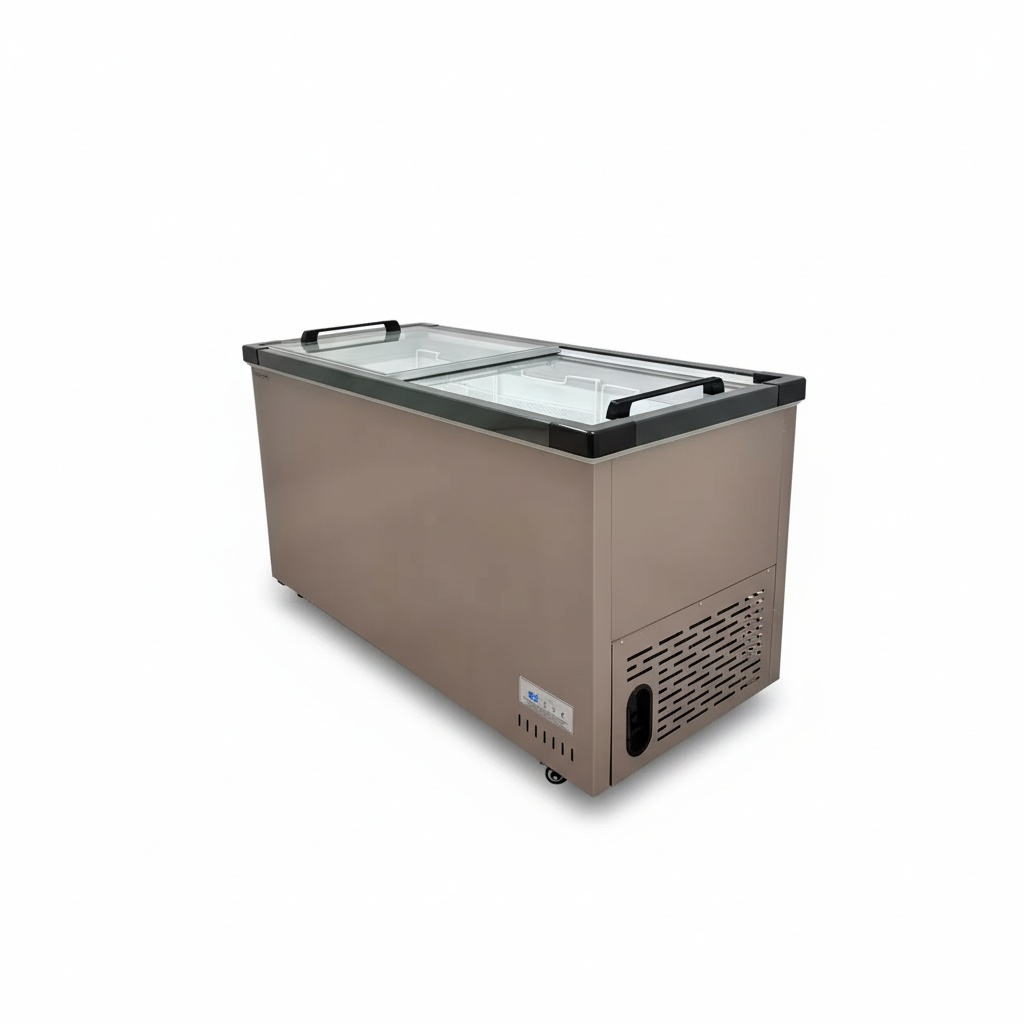 Commercial Chest Freezer - Komercyjna zamrażarka skrzyniowa, 400-1500L, ze stali