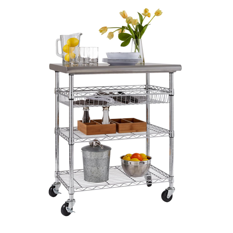 Commercial Kitchen Worktops - Dostosowywany stół roboczy komercyjny, wózek narzędziowy,