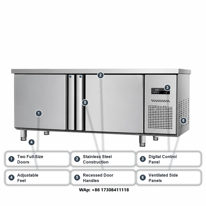 Przydomowa lodówka ze stali ni – Commercial Kitchen Worktops recenzja i cena
