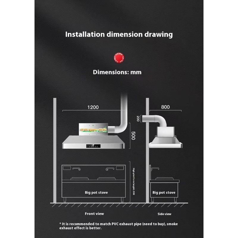 Okap kuchenny ze stali nierdze – Range Commercial Kitchen recenzja i cena